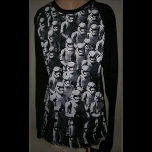 STAR WARS STORMTROOPER MOB BASEBALL RAGLAN SHIRT